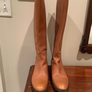 Prada camel colored boots size 39.5